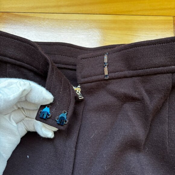 Chloé Brown High-Waisted Dress Pants - Size 38 - Picture 5 of 8